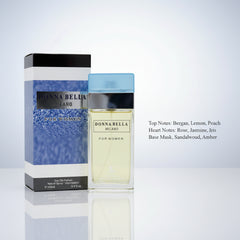 Donna Bella Milano LIGHT BLUE 3.4 oz EDP Women