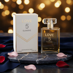 EBC Collection, LOVE 5 Classic Perfume for Women, 3.4oz/100ml