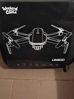 Weekend Come LWBDD black foldable drone