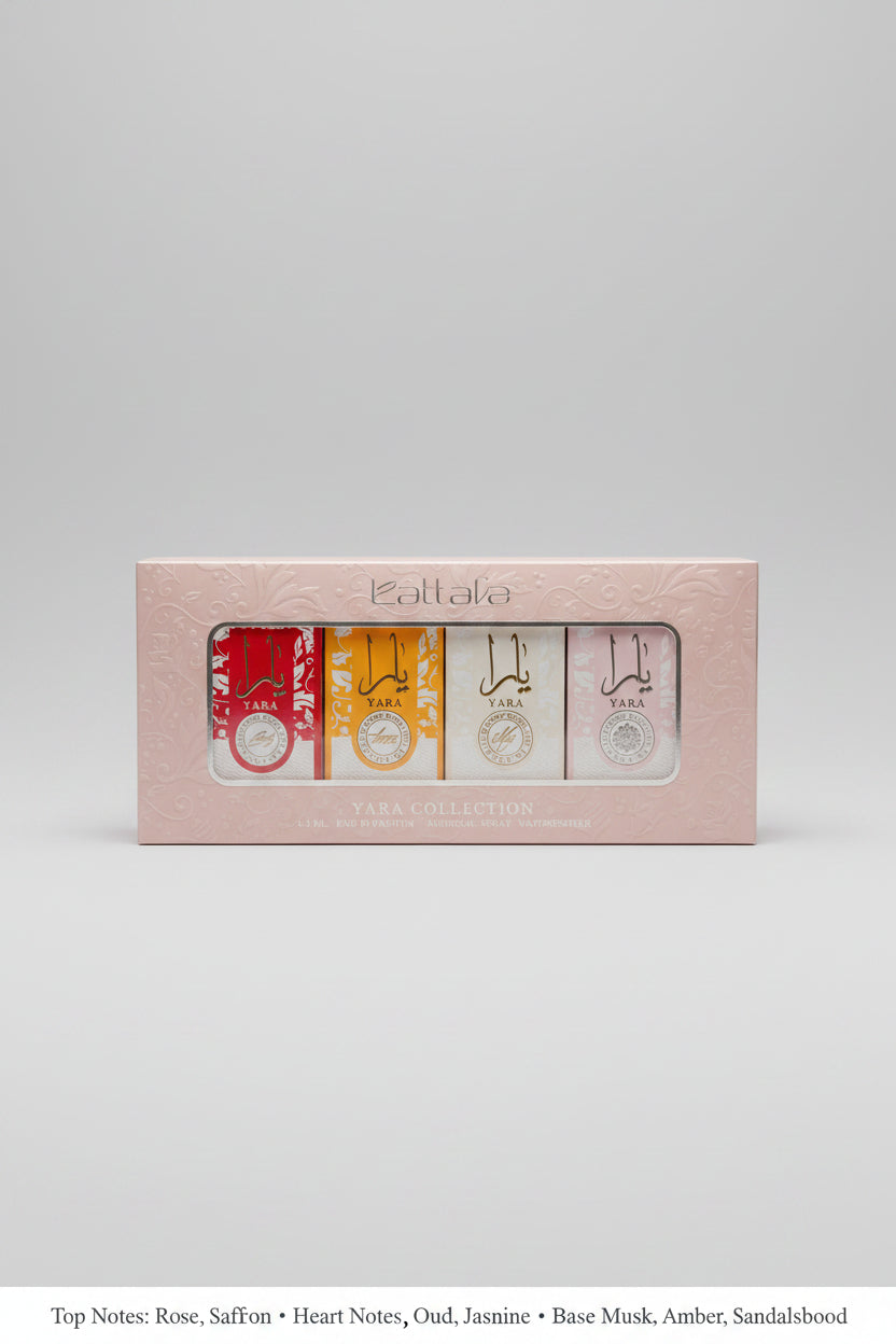 Lattafa 4 Piece Gift Set 5ml EDP Fragrances