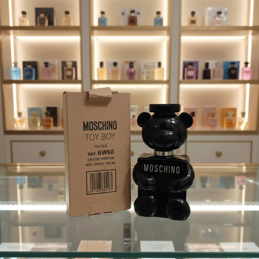 Moschino Toy Boy Eau de Parfum Fragrance Collection in a 100ML TESTER BOX
