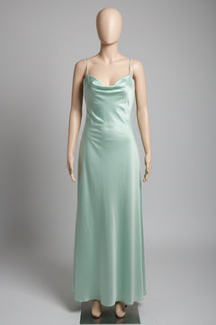 Hers & Mine Mint Green Chiffon Strappy Dress