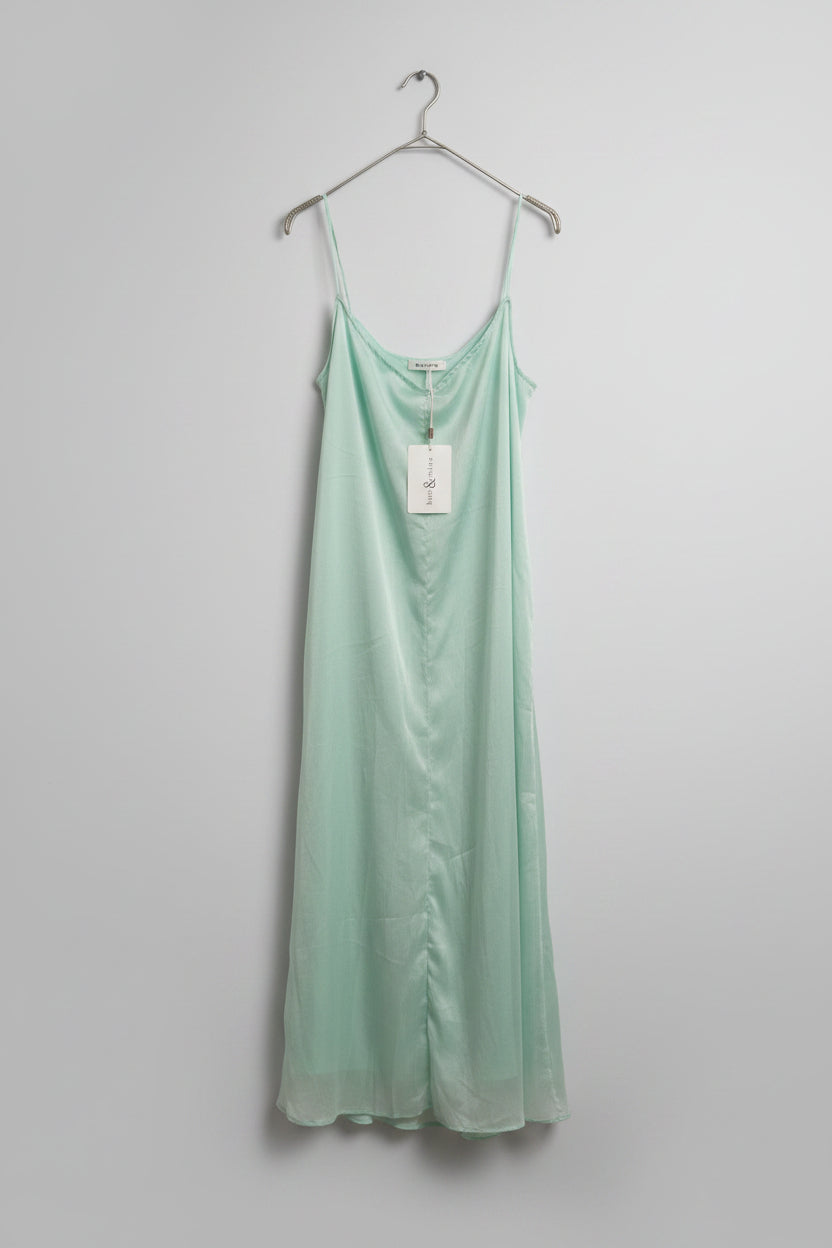 Hers & Mine Mint Green Chiffon Strappy Dress