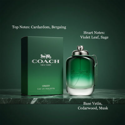 Coach Green 100ml EDT Cologne for Men