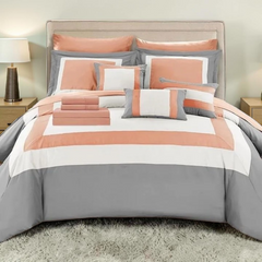 Chic Home Duke 10-Piece Queen Comforter Sets