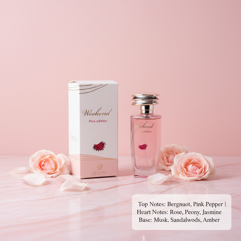 Alafiya WEEKEND Pink Edition 100ml 3.4oz EAU DE PARFUM