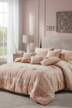 ESCA 7-Piece King/King Cal Comforter Set