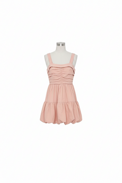 Zara Draped Balloon Mini Dress