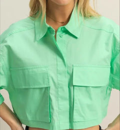 HYFVE Crop Top Blouse