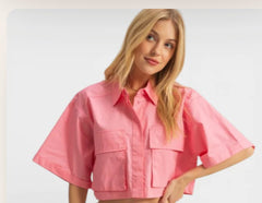 HYFVE Crop Top Blouse