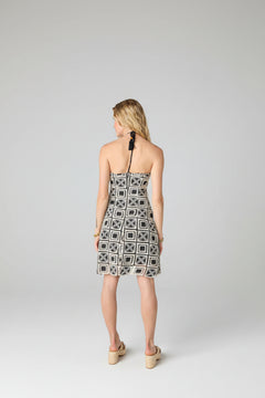 Just Me Jerri Halter Mini Dress