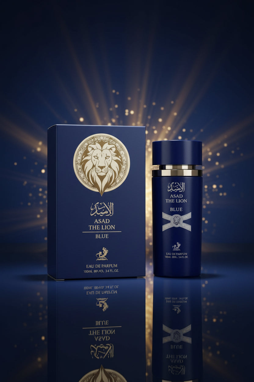 Asad The Lion Blue by Alafiya (part of the Lattafa family) 100ml
