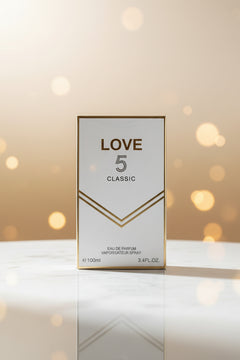 EBC Collection, LOVE 5 Classic Perfume for Women, 3.4oz/100ml