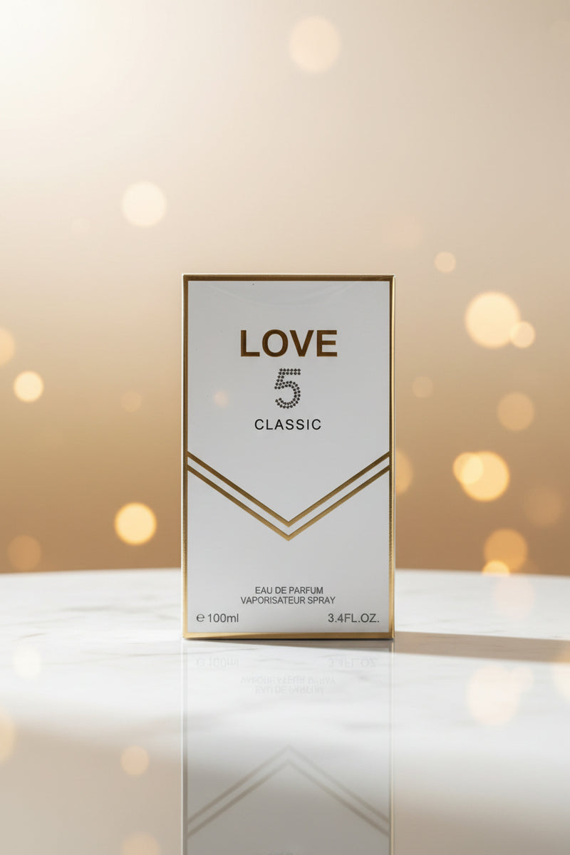 EBC Collection, LOVE 5 Classic Perfume for Women, 3.4oz/100ml