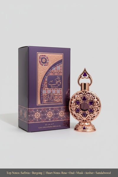 AL WATANIAH Watani Concentrated Perfume Oil 12 mL