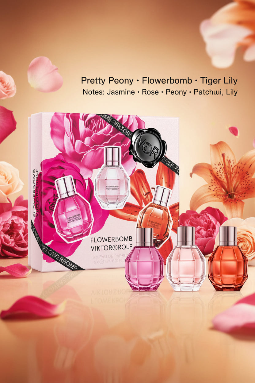 Viktor&Rolf Mini Flowerbomb Perfume Gift Sets